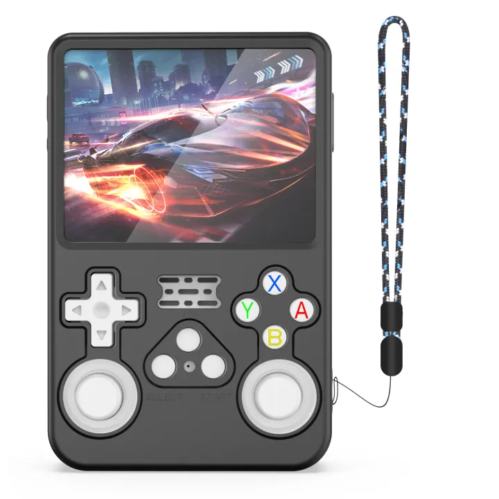 Soft Silicone Rubber Skin Cover for R36S Retro Handheld Game Console, Back Protective Case for R36S Protector Accessories